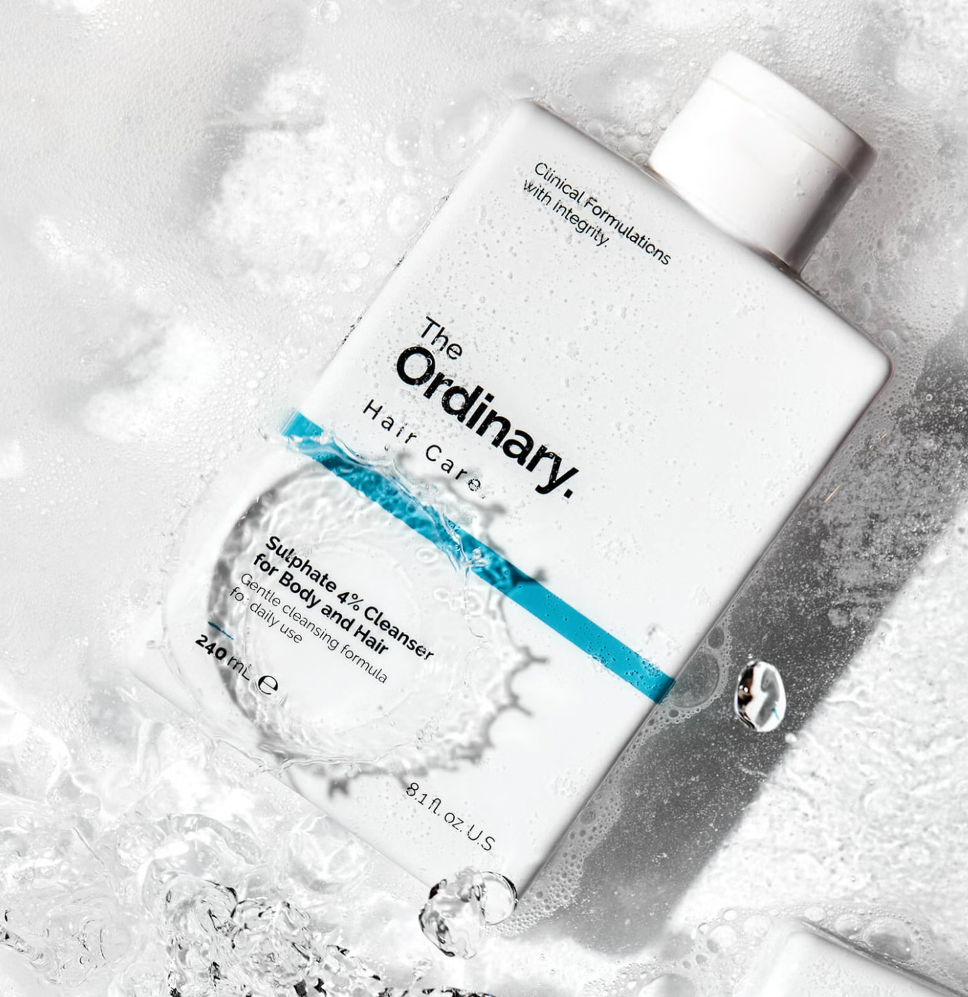 The Ordinary Sulphate 4% Cleanser for Body and Hair 240ml - You Look Fabulous FZE LLC